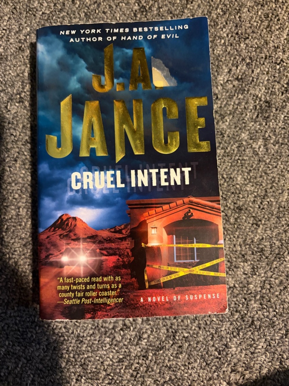 Cruel intent by JA Jance